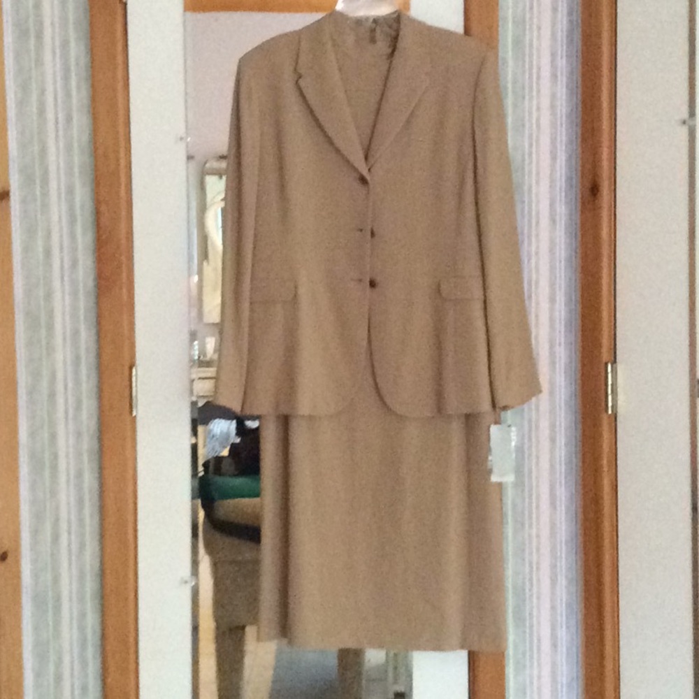 ANNE KLIEN JACKET WITH MATCHING SLEEVELESS DRESS